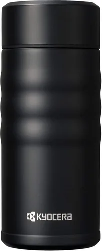 Vista 15 de Kyocera Taza de viaje con tapa giratoria, 17oz, negro azabache