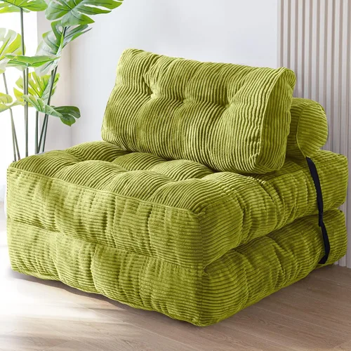 Vista 11 de MAXYOYO Folding Sofa Bed, Convertible Chair Bed with Pillow