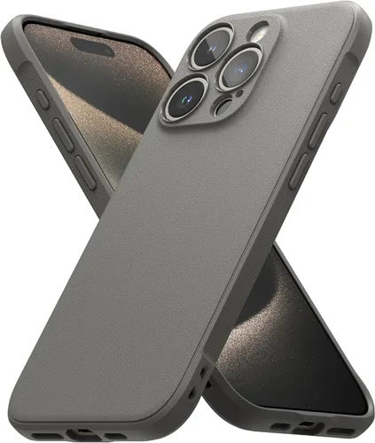 Vista 35 de Ringke Onyx - Funda para iPhone 15 Case, [Se Siente Bien en la Mano] resistente al aceite y a la suciedad, cubiertas individuales para lentes