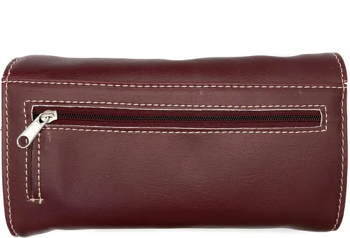 Vista 2 de Bolso de mano con diseño de atrapasueños con plumas y bordado de lobo