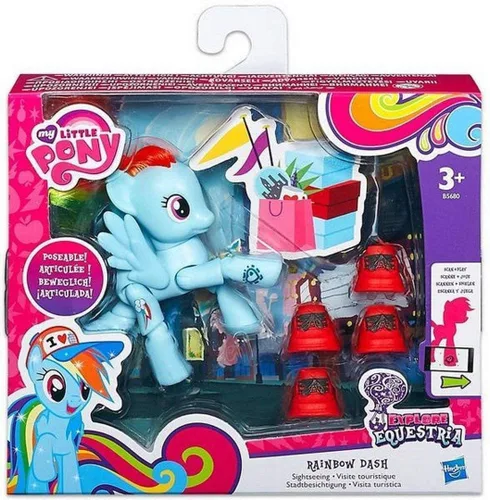 Vista 2 de My Little Pony 13951 "Explore Equestria Poseable Pony Playset - Modelo aleatorio