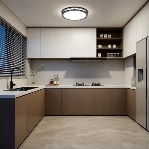 Vista 8 de Kalium - Lámpara de techo LED con control remoto de 10 pulgadas, lámpara de techo empotrada, 18W 3000K-6000K temperatura de color ajustable