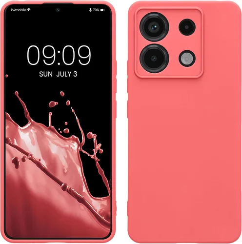 Vista 75 de kwmobile Funda compatible con Xiaomi Redmi Note 9S / 9 Pro / 9 Pro Max - Funda protectora de silicona TPU suave y delgada - Negro mate