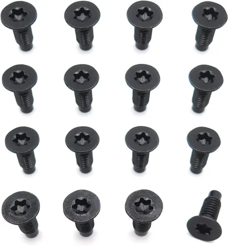Vista 10 de HongK - 3 piezas de parabrisas / puerta trasera / tornillo Torx tornillo compatible con 76-06 Jeep CJ YJ Wrangler [P/N: TGHD-BOT-J-W003-BK]