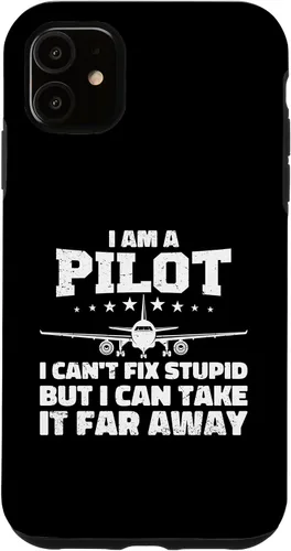 Vista 5 de iPhone 14 Pilot Design For Men Women Aviation Airplane Pilot Funny Case