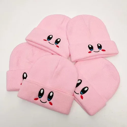 Vista 2 de Kirby - Gorro de punto para mujer diseño de gorrita