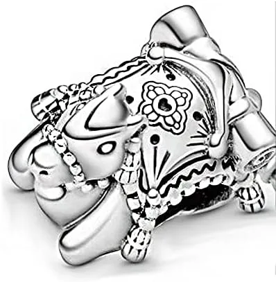 Vista 3 de Pandora 925 plata esterlina colgante DIY nueva plata esterlina Camel borlas encantos granos ajuste original pulseras pandora mujeres joyería Mmingyu