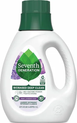 Vista 11 de Seventh Generation Detergente líquido para ropa, aroma cítrico fresco, 60 cargas, combate las manchas, 90 onzas líquidas