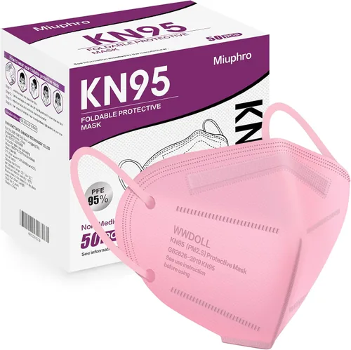 Vista 11 de Miuphro Paquete de 50 mascarillas para hombres