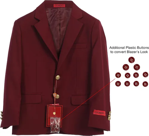 Vista 2 de Gioberti Chaqueta blazer formal para niños