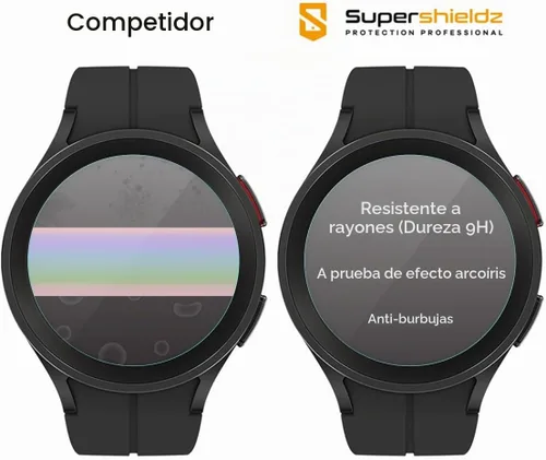 Vista 2 de Supershieldz Protector de pantalla de vidrio templado solar diseñado para Garmin Instinct 2X, antiarañazos, sin burbujas