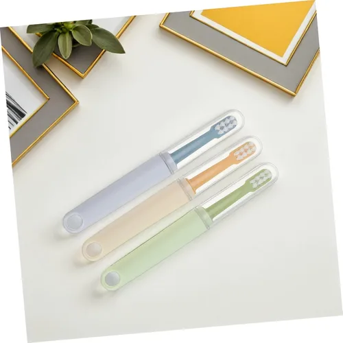 Vista 6 de 3 Pack Double Head PET Toothbrush for Dogs and Kittens