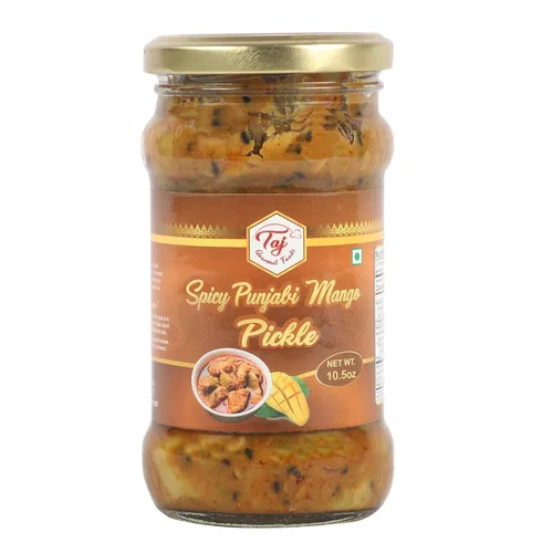 Vista 11 de TAJ - Pepinillo de mango picante, acar de mango picante 10.5 oz (300 g)