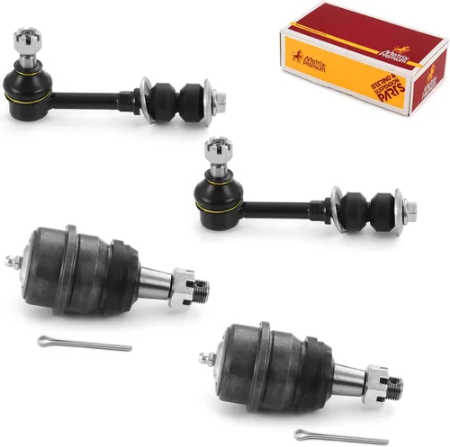 Vista 137 de Metrix Premium Chassis Parts - Juego de 4 piezas de articulación de rótula superior y barra estabilizadora delantera para Ford Ranger RWD 1998-2011