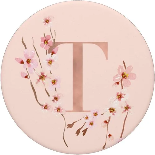 Vista 5 de Cherry Blossom - Soporte para teléfonos y tabletas, diseño de flor japonesa, Negro