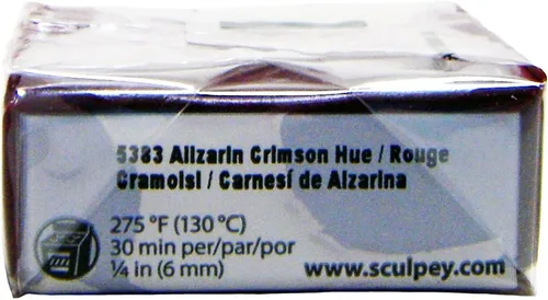 Vista 2 de Sculpey Arcilla Polimérica Premo 2oz-Alizarin Crimson