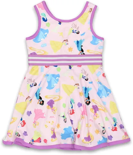 Vista 3 de Disney Vestido ultra suave de princesa para niñas pequeñas