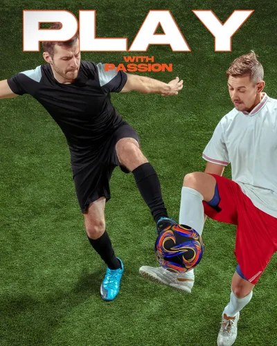 Vista 5 de American Challenge Kreis Balón de fútbol – Balón de fútbol profesional para campos de césped – Pelotas de fútbol duraderas cosidas a máquina de TPU