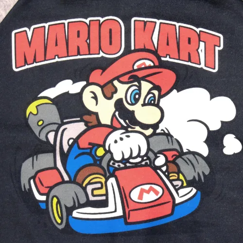 Vista 4 de Nintendo Super Mario Graphic - Chaqueta de forro polar con capucha para niños y niños pequeños