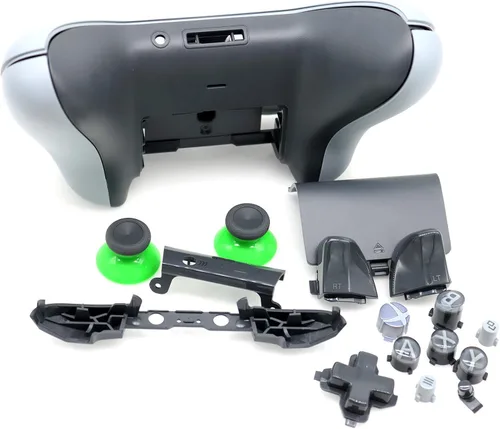Vista 5 de Full Housing Shell kit with Full Button Set Thumbstick Replacement for Xbox One Wireless Controller 1708 GreyGreen