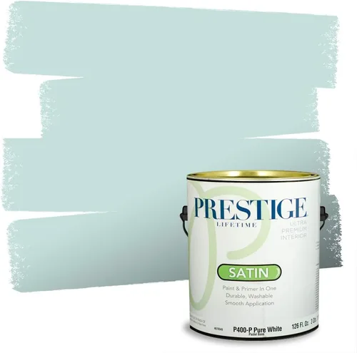 Vista 131 de PRESTIGE Pintura exterior e imprimación en uno, Apalaches, plano, 1 galón