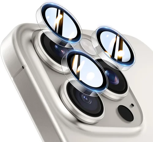 Vista 29 de TOCOL Protector de lente de cámara para iPhone 13 / iPhone 13 Mini vidrio templado HD individual resistente a los arañazos, accesorios compatibles