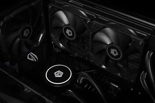 Vista 5 de ID-COOLING FROSTFLOW X 240 - Enfriador de CPU AIO de 9.449 in, LED blanco