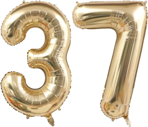 Vista 49 de Globo dorado claro con el número 0 de aluminio de 40 pulgadas, color oro champán, globo de helio 0 Mylar Oro claro 0
