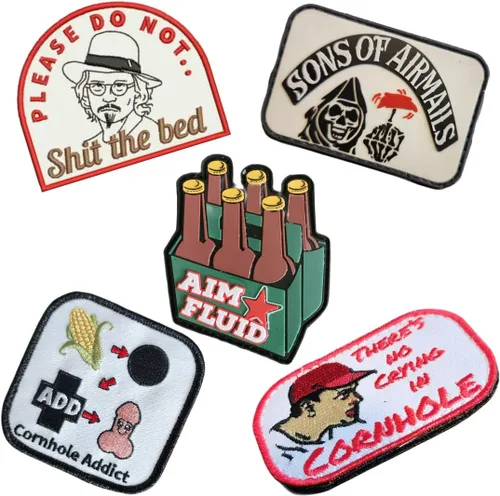 Vista 5 de Funda para bolsas de cornhole, bolsa de parche negra, resistente con doble cremallera, parte superior de vinilo, inserto pequeño, juego individual