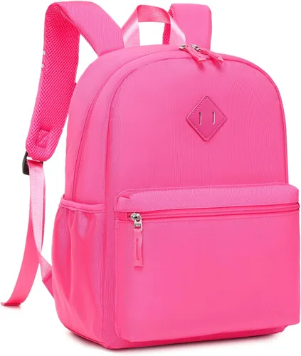 Vista 21 de Mochila Abshoo para niños y niñas, mochila escolar para niños pequeños, Negro