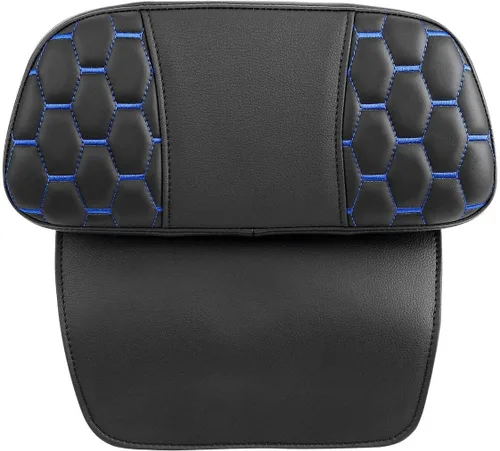 Vista 2 de C.C. RIDER Almohadilla de respaldo para maletero recortada para Harley Davidson Touring CVO Street Glide Road Glide Electra Glide 2014-2024 Costuras