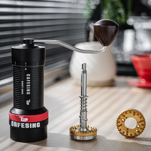 Vista 3 de CafeSing ORCA go Ghost Burr - Molinillo de café manual