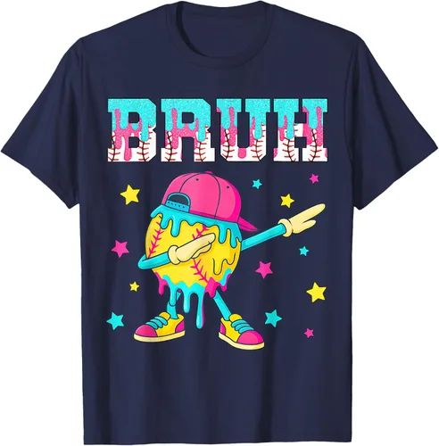 Vista 52 de Baseball Life Style 101 Apparel Youth Drip Baseball Boys Kid Camiseta