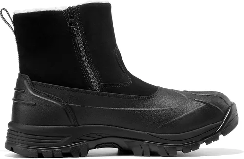 Vista 6 de NORTIV 8 Botas de nieve de invierno para hombre, impermeables, aisladas, sin cordones