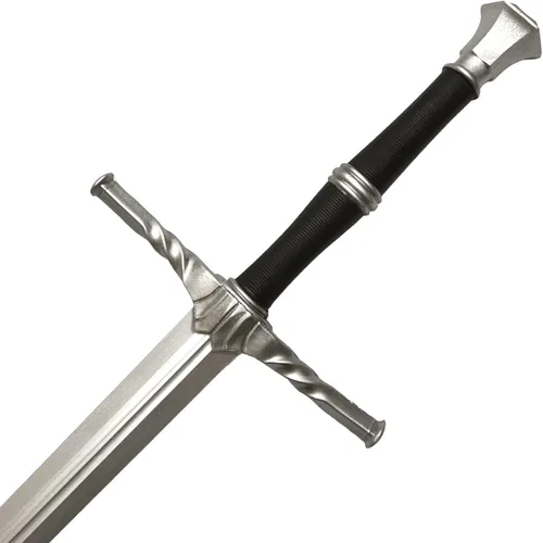 Vista 40 de Espada larga de caza de brujo de espuma medieval de 41 pulgadas para cosplay LARP disfraz Halloween