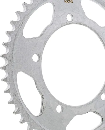 Vista 5 de NICHE Piñón de transmisión trasera de 47 dientes de paso 525 para Suzuki DL650 V-Strom 650 64511-27G00 2004-2018