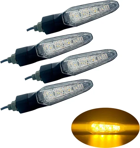 Vista 12 de Luz de señal de giro LED E-MARK Vehículo Inspección 2 unids set moto universal alto brillo DC12V