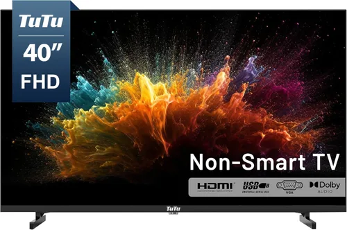 Vista 10 de TuTu TV LED de 22 pulgadas, TV de pantalla plana FHD 1080P con audio Dolby con HDMI, USB, VGA, RCA, TV o monitor no inteligente para habitación