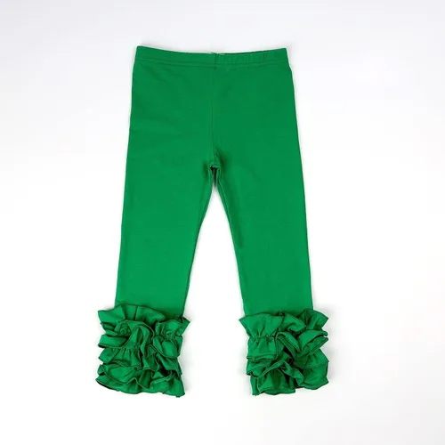 Vista 54 de HOOLCHEAN Leggings de algodón con volantes para bebés y niñas pequeñas