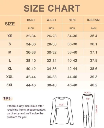 Vista 6 de YADIFEN Ropa interior térmica para mujer, conjunto de pantalones largos, capa base, forro polar, ropa interior larga, pijama de invierno cálido