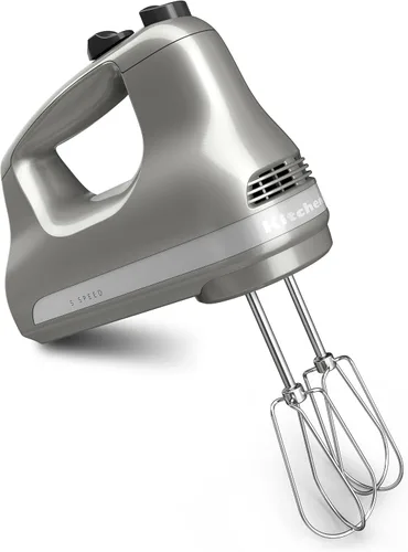 Vista 8 de KitchenAid KHM512 - Batidora de mano de 5 velocidades, ultra potencia, Aqua Sky
