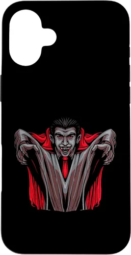 Vista 22 de iPhone 16 Halloween Monster Dracula Vampire Case