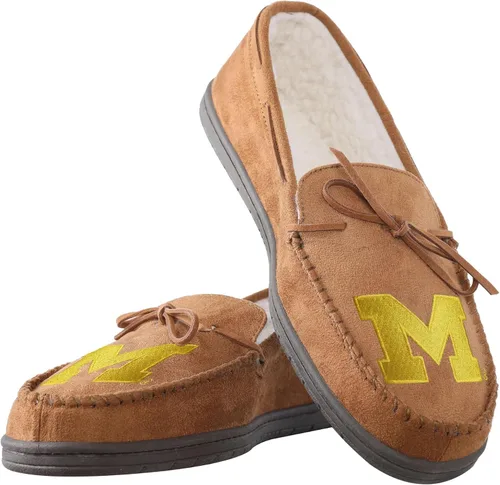 Vista 8 de FOCO NCAA NCAA - Pantuflas tipo mocasín con logotipo de equipo universitario para hombre