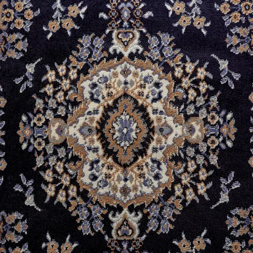 Vista 7 de Home Dynamix Premium Sakarya Alfombra de Área Tradicional con Medallón, Azul Marino/Marrón, 5'2"x7'4