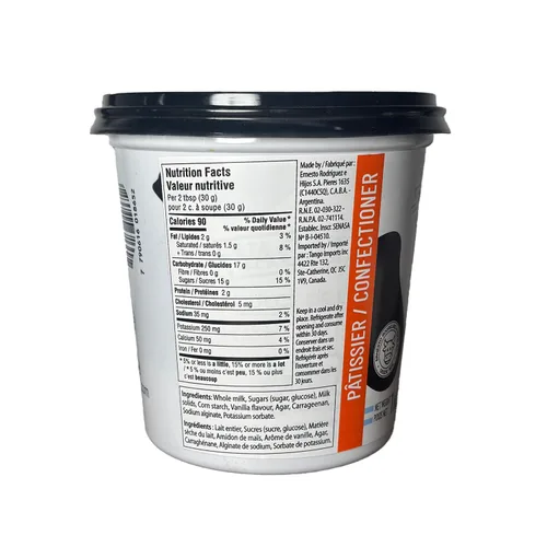 Vista 2 de Vacalin Dulce de Leche Reposteria, confitura de leche más gruesa de confitura para panaderías, pasteles y pastelería, 1 kg / 35.3 oz
