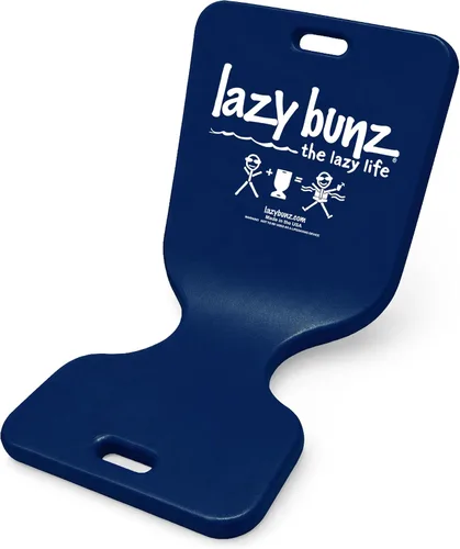 Vista 10 de TRC Recreation Lazy Bunz - Flotador de espuma para piscina para adultos y niños, tumbona para piscina, lago, río y playa esenciales Azul Bahama