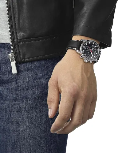 Vista 4 de Tissot Mens Supersport Stainless Steel Casual Watch