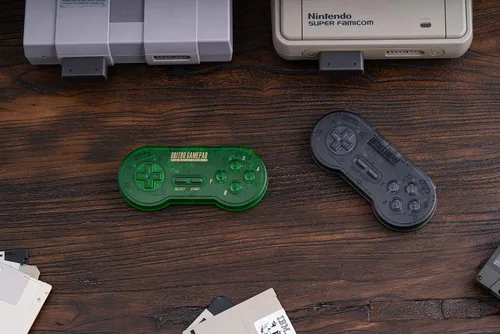 Vista 8 de 8Bitdo Sn30 2.4G Wireless Gamepad for Original SNESSFC (Transparent Edition)