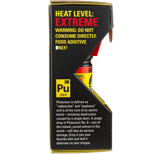 Vista 3 de Mad Dog 357 No. 9 Plutonium 9 Million Scoville Extracto de pimienta, 1 onza