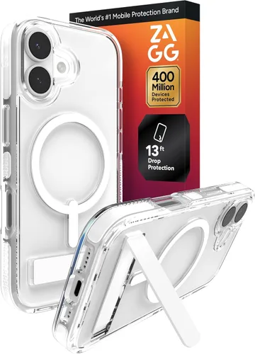 Vista 75 de ZAGG Gear4 Santa Cruz Snap Case para Apple iPhone 14, protección contra caídas D30 de hasta 13 pies (4 m), compatible con carga inalámbrica, parte